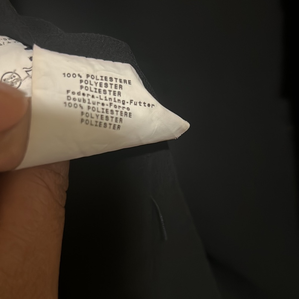 Emporio Armani Vintage Ruffle Trim Blazer - Picture 5 of 6